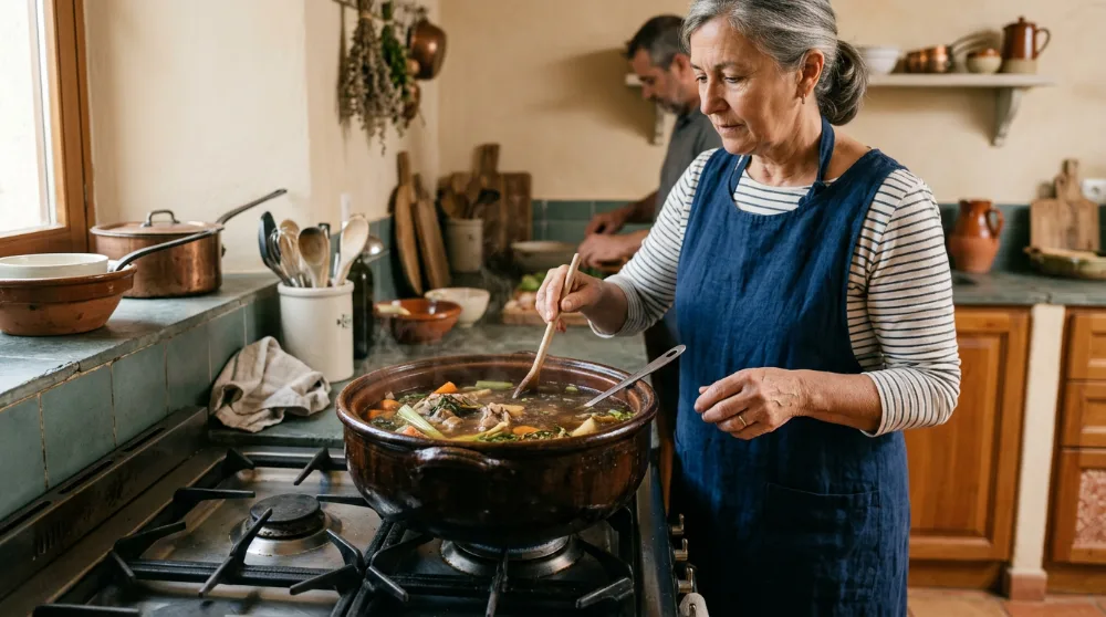 Caldo de huesos casero: receta de la abuela paso a paso