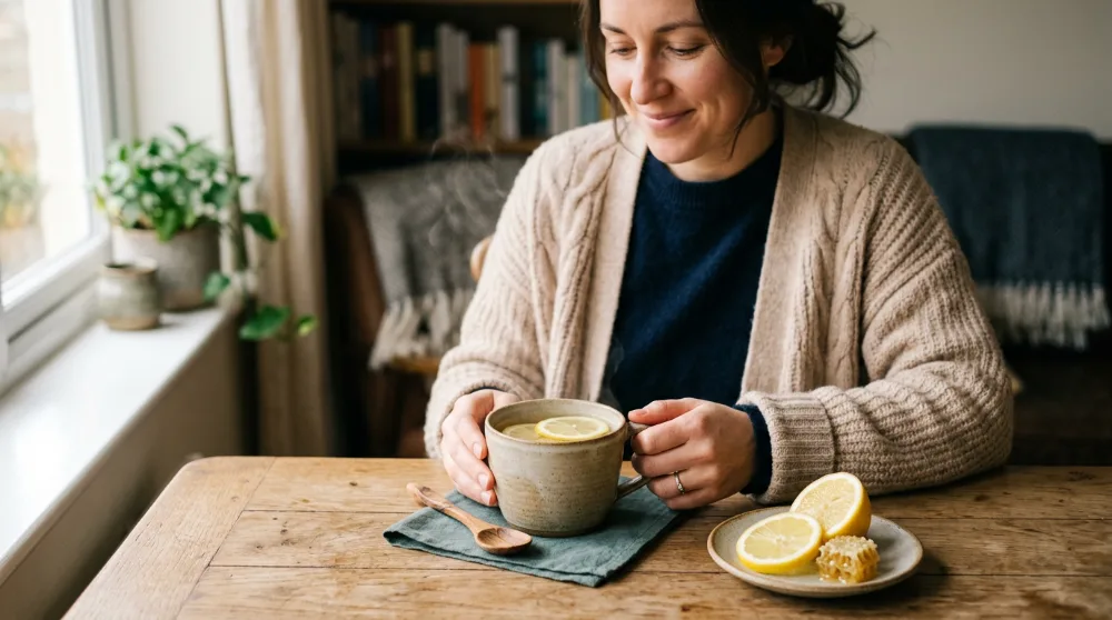 Miel con limón para la garganta: el remedio de siempre